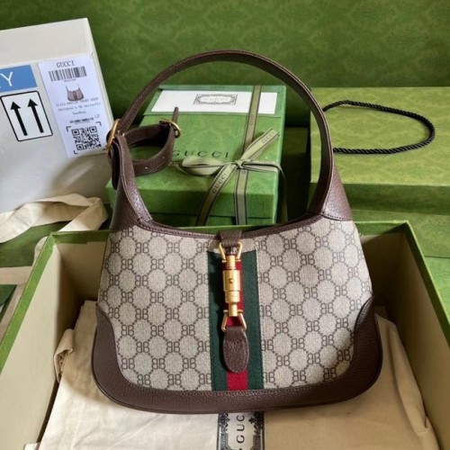 Gucci The Hacker Project kleine Jackie 1961 tas 636706 Bruin