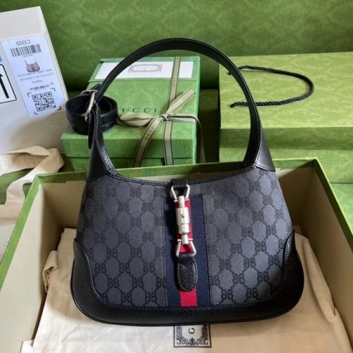 Gucci The Hacker Project kleine Jackie 1961 tas 636706 zwart