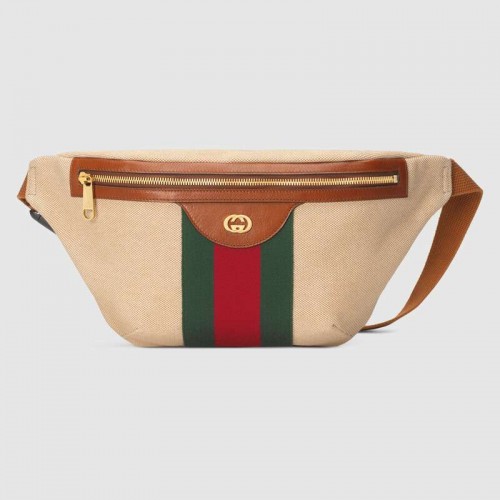 Gucci Vintage canvas heuptas 575082 Beige