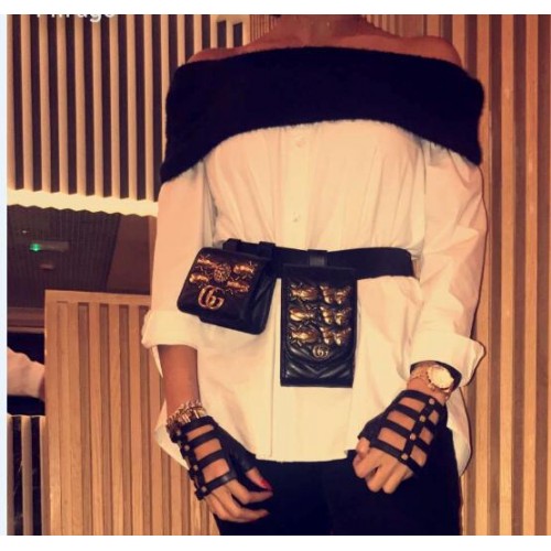 Gucci Portemonnee Heuptas GG2536 Zwart