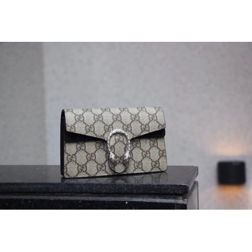 Gucci Dionysus GG Supreme Super mini-tas 476432 zwart