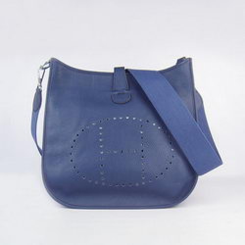 Hermes Evelyne Messenger Bag 6309 Donkerblauw