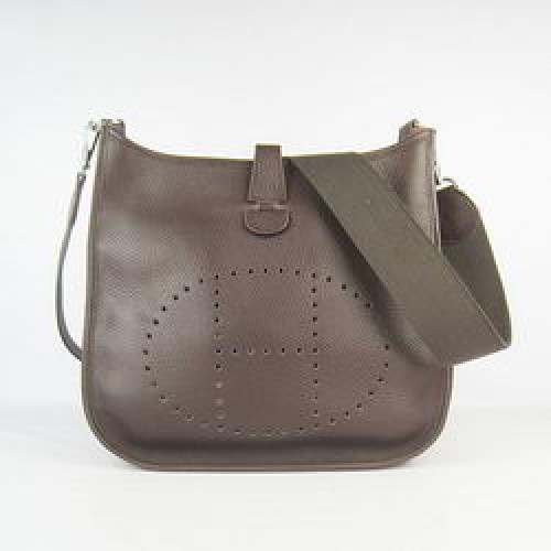 Hermes Evelyne Messenger Bag 6309 donkere koffie