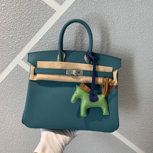 Hermes Birkin 25CM Epsom tas origineel leer H25E donkergroen