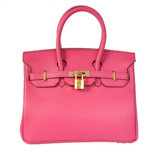 Hermes Birkin 25CM draagtassen Togo leer Peach Godlen