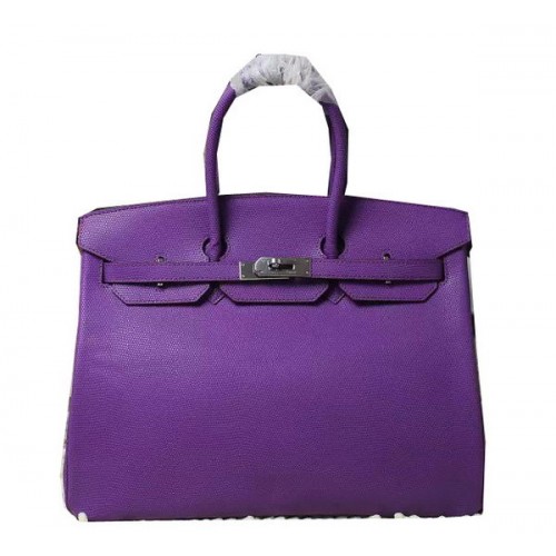 Hermes Birkin 35CM 30CM Tote Bag Hagedis Leer H35H30 Violet