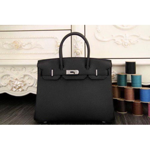 Hermes Birkin 35CM 30CM draagtas origineel leer HB35O zwart