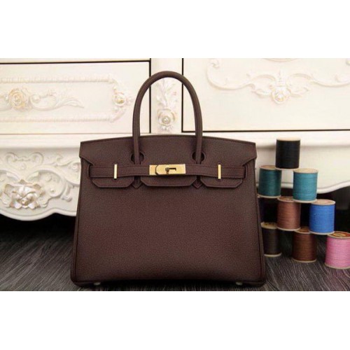 Hermes Birkin 35CM 30CM draagtas origineel leer HB35O bruin