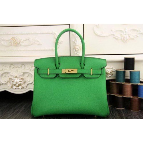 Hermes Birkin 35CM 30CM draagtas origineel leer HB35O groen