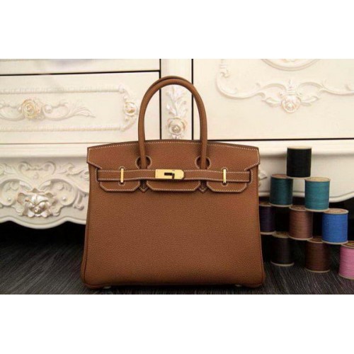 Hermes Birkin 35CM 30CM draagtas origineel leer HB35O tarwe