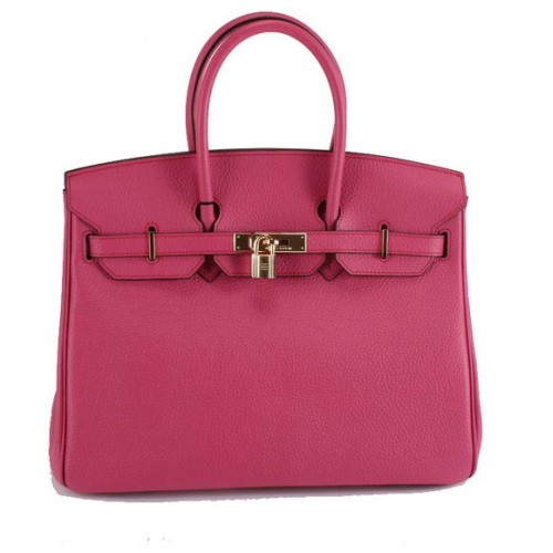 Hermes Birkin 35CM Togo lederen handtas 6089 roségoud