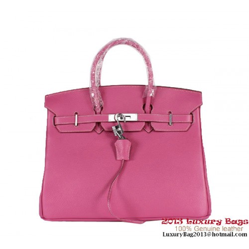 Hermes Birkin 35cm draagtas Clemence leer H-35 perzik