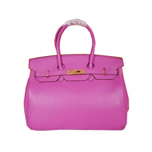 Hermes Birkin 35CM draagtas lavendel origineel korrelig leer H35 goud