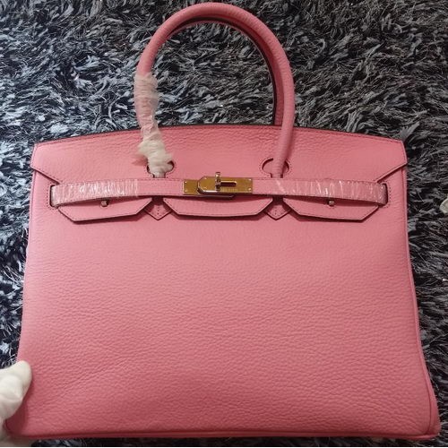 Hermes Birkin 35CM draagtas Litchi leer HB35GL roze