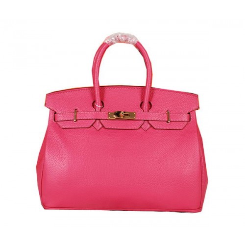 Hermes Birkin 35CM draagtas Rose origineel korrelig leer H35 goud