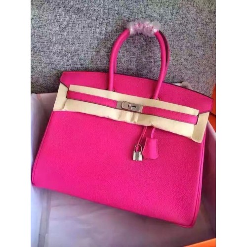 Hermes Birkin Tas Origineel Togo Leer 17825 Rose