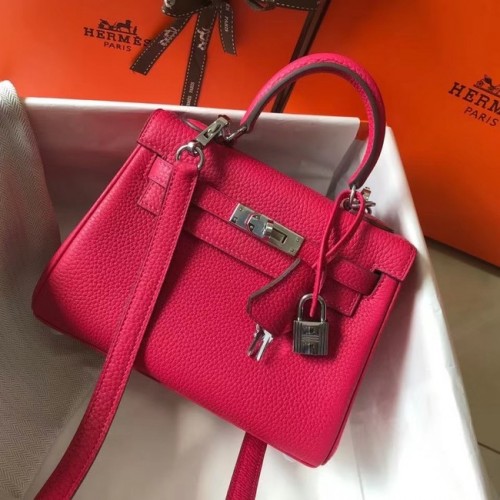 Hermes Birkin Togo Leer 22590 roos