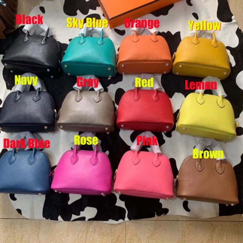 Hermes bolide 18cm mini schapenvacht lederen draagtas B3388