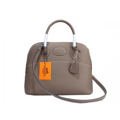 Hermes bolide 31 cm kalfsleren draagtas H509083 grijs