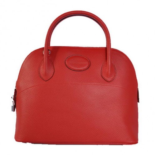 Hermes bolide 31cm draagtassen Clemence H1031 rood