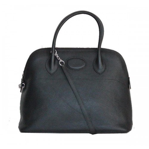 Hermes bolide 37 cm kalfsleren draagtassen H509084 zwart