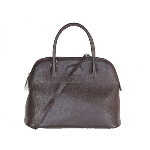 Hermes bolide 37 cm kalfsleren draagtassen H509084 bruin