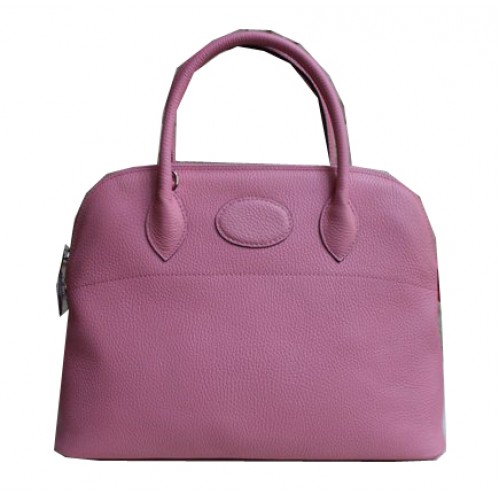 Hermes bolide 37 cm kalfsleren draagtassen H509084 roze