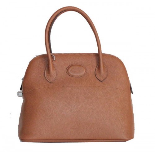 Hermes bolide 37 cm kalfsleren draagtassen H509084 Tarwe