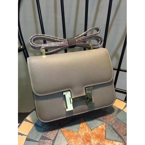 Hermes Constance tas kalfsleer H9978 grijs