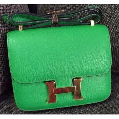 Hermes Constance tas kalfsleer H9999 lichtgroen