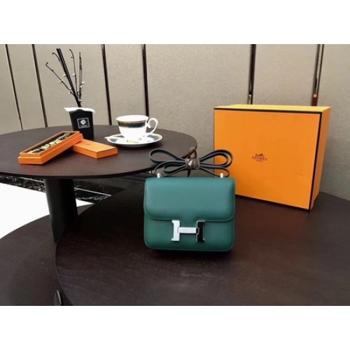 Hermes Constance tas origineel kalfsleer H9910 groen