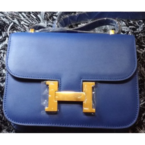 Hermes Constance tas glad leer H9998S Royal