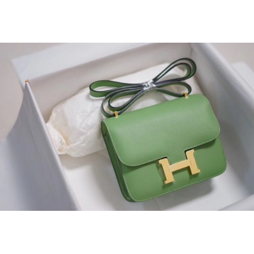 Hermes Constance Tas Togo Leer H9999 groen
