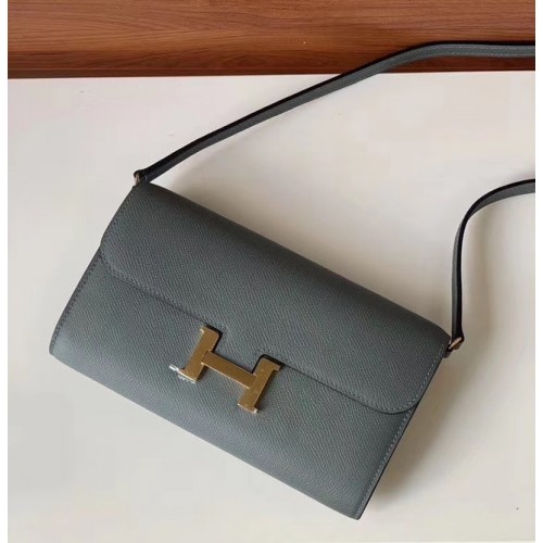 Hermes Constance to go minitas H4088 donkergrijs