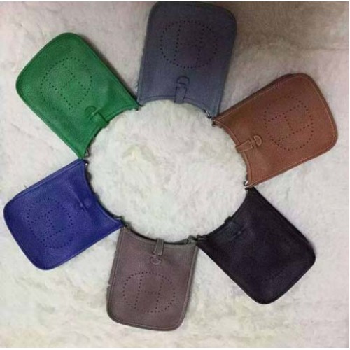 Hermes Evelyne koerierstas van 18 cm H1188T