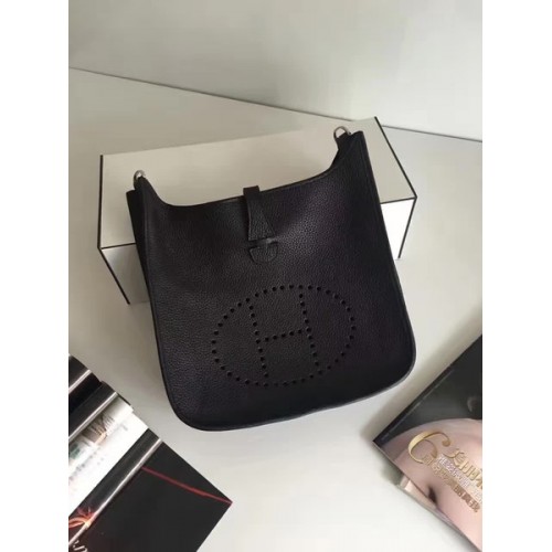 Hermes Evelyne 30 cm koerierstas E3301 donkerbruin