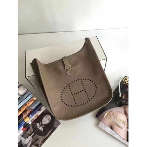 Hermes Evelyne 30cm koerierstas E3301 grijs