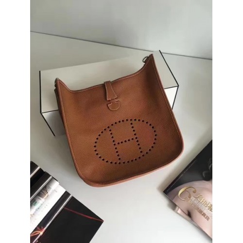 Hermes Evelyne 30 cm koerierstas E3301 Tarwe