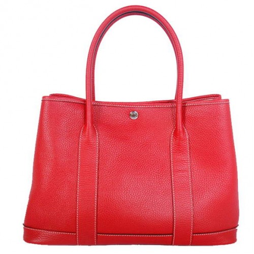 Hermes Tuinfeesttas 36CM Clemence Rood