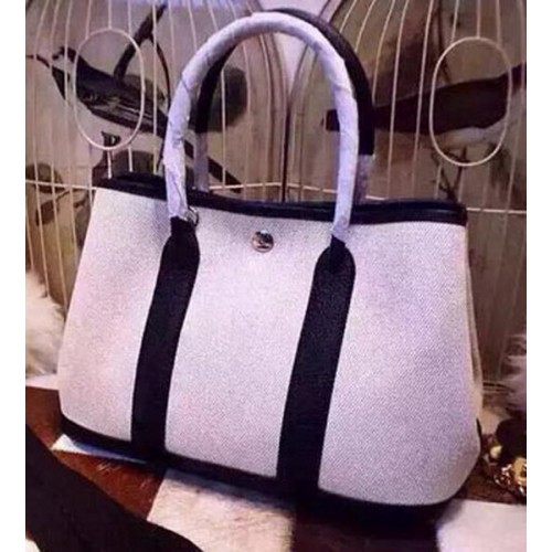 Hermes Garden Party 36cm draagtassen Canvas HGP1927 RoyalBlue