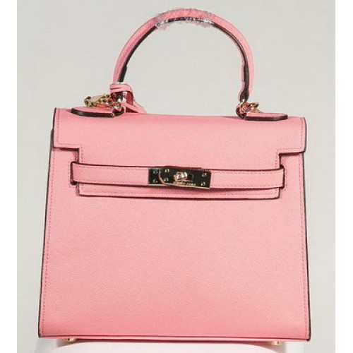 Hermes Kelly 25 cm draagtas Togo leer K2138 roze