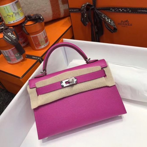 Hermes Kelly Tote tas origineel epsom leer KL20 roze
