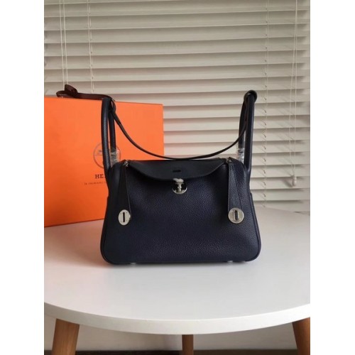 Hermes Lindy Original Togo lederen tas 5086 zwart