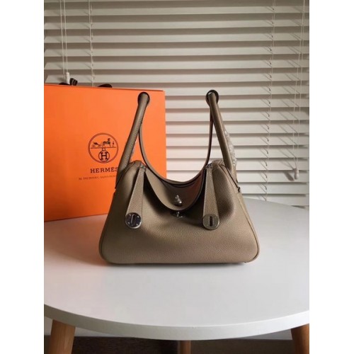 Hermes Lindy Original Togo lederen tas 5086 grijs