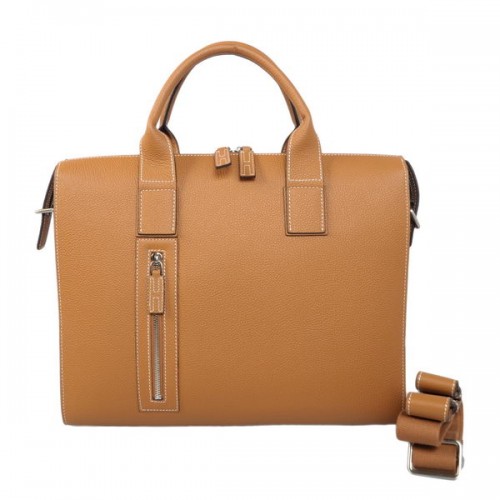 Hermes Heren Aktetas Kalfsleer H1705 Camel