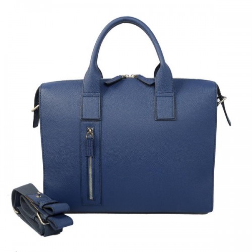 Hermes Heren Aktetas Kalfsleer H1705 RoyalBlue