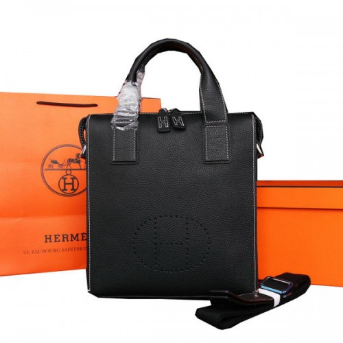 Hermes originele kalfsleren draagtas M86682 zwart