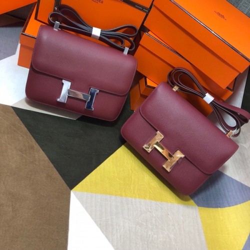 Hermes Original Espom lederen Constance tas 5333 bordeaux