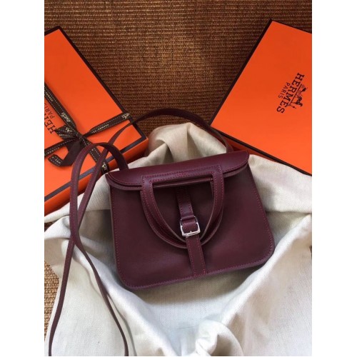 Hermes Original Halzan minitas H069523 bordeaux