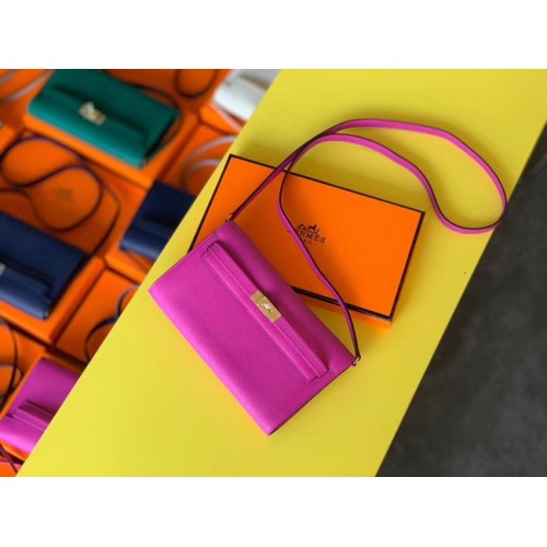 Hermes Original kelly espom leer to go tas H4087 paarsachtig rood